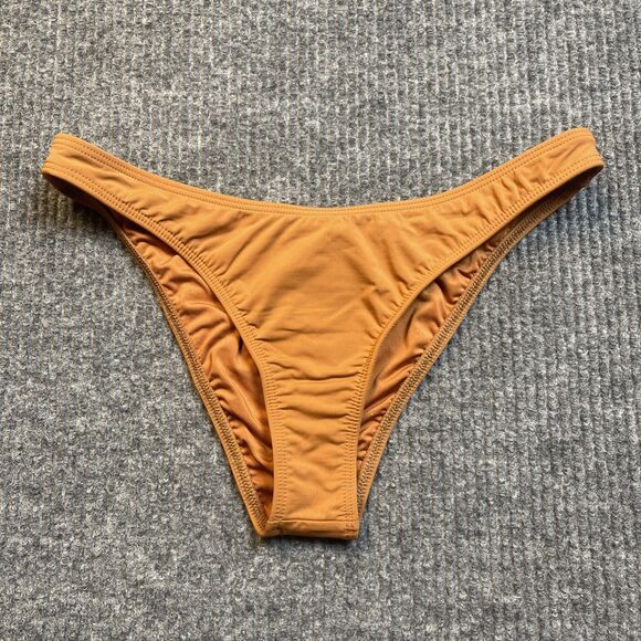 Billabong Large Bikini Bottom Sol Searcher Hike Super Skimpy Coverage Brown NEW - Picture 3 of 10